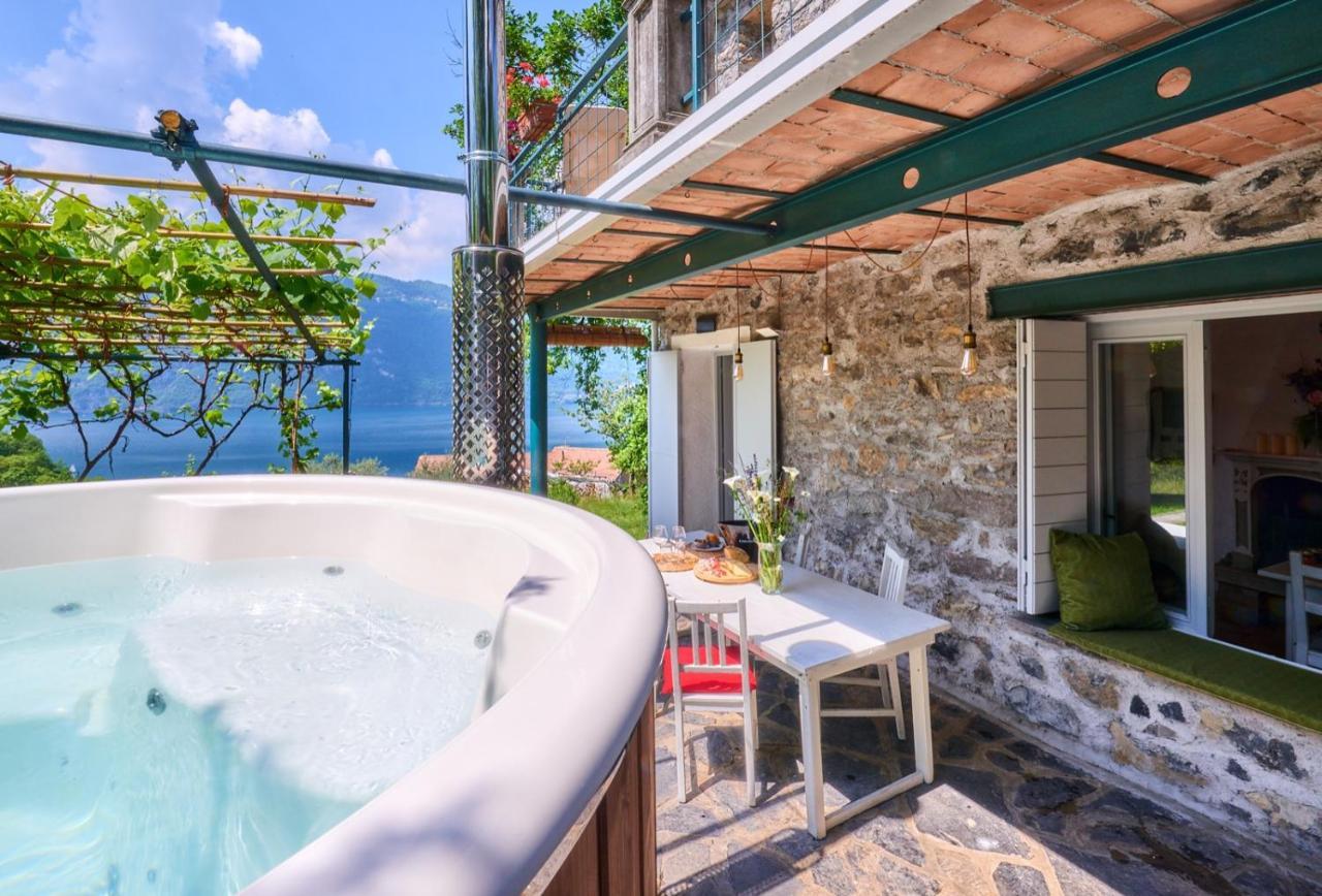 La Casetta Nel Bosco - Hot Tube And Sauna 列尔纳 外观 照片